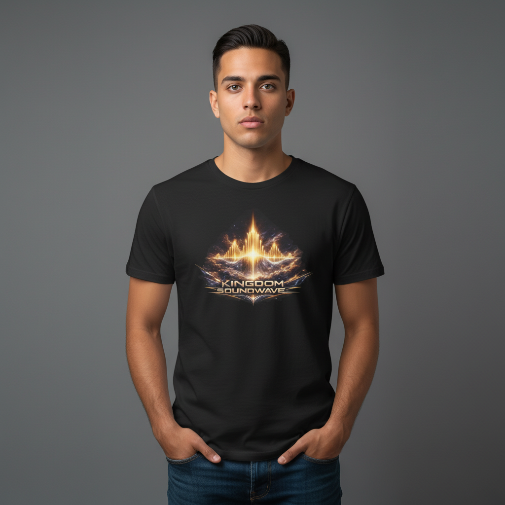 T-Shirt — 'Kingdom Soundwave' Graphic Tee